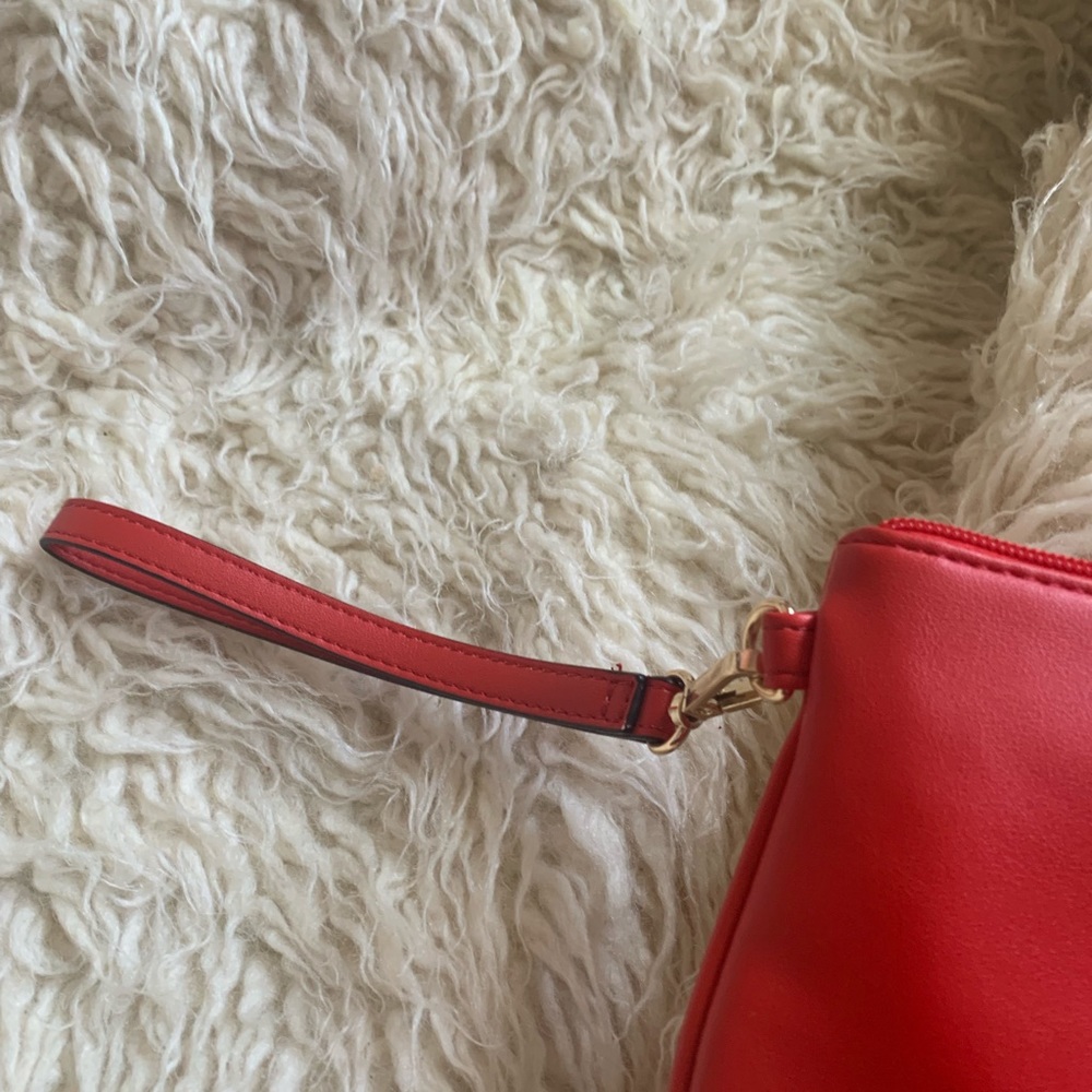 Red Wristlet Purse - Picture 2 of 6